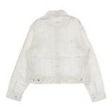 45R/45rpm 8041029 リネンのGジャンボレロ 定価40700円 日本製 サイズ2 ジャケット ホワイト レディース フォーティーファイブアールピーエム【中古】5-0707M△