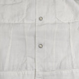 45R/45rpm 8041029 リネンのGジャンボレロ 定価40700円 日本製 サイズ2 ジャケット ホワイト レディース フォーティーファイブアールピーエム【中古】5-0707M△