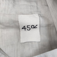 45R/45rpm 5031032 リネンの908オール 定価57200円 日本製 ジャケット ライトグレー レディース フォーティーファイブアールピーエム【中古】5-0707M△
