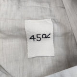 45R/45rpm 5031032 リネンの908オール 定価57200円 日本製 ジャケット ライトグレー レディース フォーティーファイブアールピーエム【中古】5-0707M△