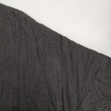 TOWAVASE リネン 中綿 刺し子刺繍 キルトローブ コート ブラック レディース トワヴァーズ【中古】5-0814T∞