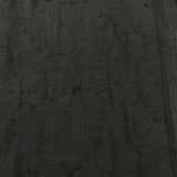 TOWAVASE リネン 中綿 刺し子刺繍 キルトローブ コート ブラック レディース トワヴァーズ【中古】5-0814T∞