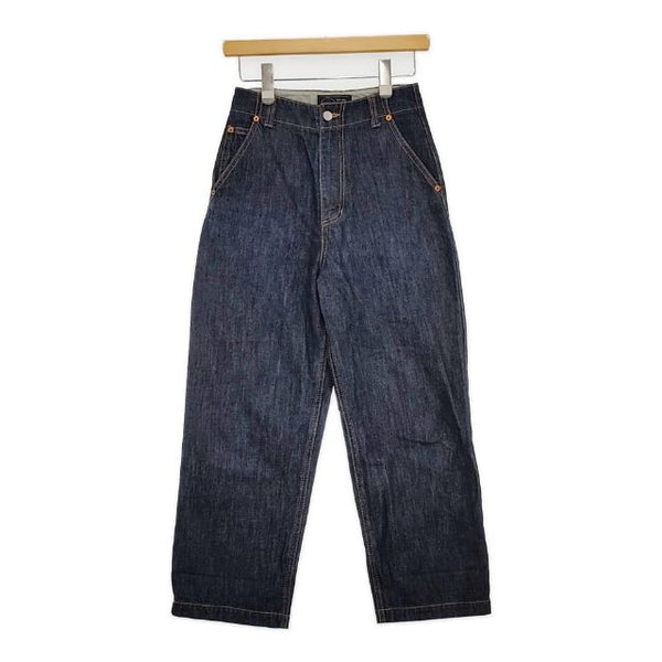 CHILD WOMAN 12.5OZ　デニムハイウエストパンツ ジーンズ デニムパンツ ネイビー レディース チャイルドウーマン【中古】5-0906G∞
