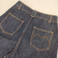 CHILD WOMAN 12.5OZ　デニムハイウエストパンツ ジーンズ デニムパンツ ネイビー レディース チャイルドウーマン【中古】5-0906G∞