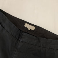 MARGARET HOWELL 578-143410 コットン センタープレススラックス パンツ ネイビー レディース マーガレットハウエル【中古】5-0906G∞