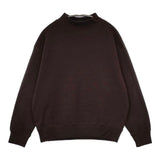 MHL. 595-1269512 SOFT WOOL JERSEY モックネック セーター ニット 21AW ブラウン レディース エムエイチエル【中古】5-0825T∞