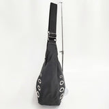 LeSportsac オニキスグロメッツ GROMMET SHOULDER BAG 定価29150円 ショルダーバッグ ブラック レディース レスポートサック【中古】5-0429G♪