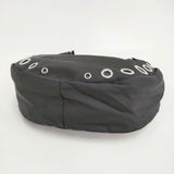 LeSportsac オニキスグロメッツ GROMMET SHOULDER BAG 定価29150円 ショルダーバッグ ブラック レディース レスポートサック【中古】5-0429G♪