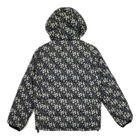 HUG O WaR Monro リバティ リバーシブル ダウンジャケット ブラック アイボリー レディース ハグオーワー【中古】5-1007A◆