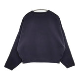 forme ミラノリブ ニット ネイビー レディース フォルメ【中古】5-0830M∞