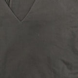 oblekt Vネック ギャザー コットン ワンピース ブラック レディース オブレクト【中古】5-0604M∞