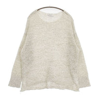 Simplicite リボンヤーンミックススパンコールニットプルオーバー ニット 24AW ベージュ レディース シンプリシテェ【中古】5-0830M∞