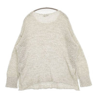 Simplicite リボンヤーンミックススパンコールニットプルオーバー ニット 24AW ベージュ レディース シンプリシテェ【中古】5-0830M∞