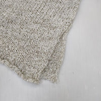 Simplicite リボンヤーンミックススパンコールニットプルオーバー ニット 24AW ベージュ レディース シンプリシテェ【中古】5-0830M∞