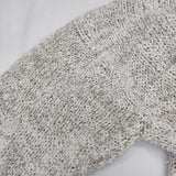 Simplicite リボンヤーンミックススパンコールニットプルオーバー ニット 24AW ベージュ レディース シンプリシテェ【中古】5-0830M∞