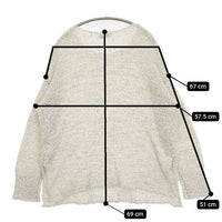Simplicite リボンヤーンミックススパンコールニットプルオーバー ニット 24AW ベージュ レディース シンプリシテェ【中古】5-0830M∞