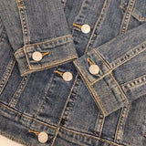Levi's ストレッチデニム Gジャン 加工 デニムジャケット ブルー レディース リーバイス【中古】5-0830M∞