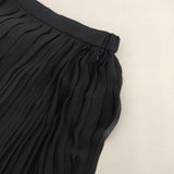 any FAM セレモニー ベーシックシフォンプリーツ スカート ポリエステル スカート 濃紺 レディース エニィファム【中古】5-0830M∞