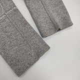 DRESSTERIOR D刺繍 裏起毛 スウェット ジップアップ パーカー グレー レディース ドレステリア【中古】5-0825T∞