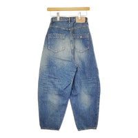 mina perhonen everyday タックテーパードデニム 34 dn4596 定価60500円 デニムパンツ 24SS ブルー レディース ミナペルホネン【中古】5-0429G♪