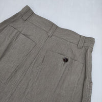 MHL. TINY STRIPE COTTON 595-0132540 ロングスカート ベージュ レディース エムエイチエル【中古】5-0830M∞