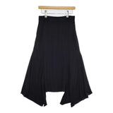 VIVIENNE TAM ポリエステル ロングスカート ブラック レディース ヴィヴィアンタム【中古】5-0830M∞