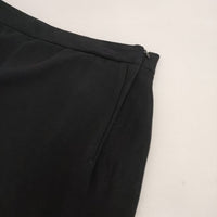 VIVIENNE TAM ポリエステル ロングスカート ブラック レディース ヴィヴィアンタム【中古】5-0830M∞