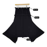 VIVIENNE TAM ポリエステル ロングスカート ブラック レディース ヴィヴィアンタム【中古】5-0830M∞