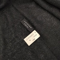 JURGEN LEHL J011KB012 シルク アシンメトリー ニット ブラック レディース ヨーガンレール【中古】5-0607S∞