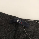 45R/45rpm リネンニットパンツ 定価30800円 イージー パンツ チャコールグレー レディース フォーティーファイブアールピーエム【中古】5-0604M∞