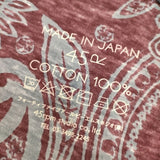 45R/45rpm Hopi Hopi更紗プリントのTシャツ 定価26400円 長袖Ｔシャツ カットソー ロンＴ パープル レディース フォーティーファイブアールピーエム【中古】5-0604M∞