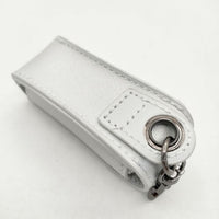 VIVIENNE TAM 新品 ノベルティ リップケース 小物入れ キーホルダー グレー レディース ヴィヴィアンタム【中古】5-0630G∞