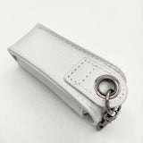 VIVIENNE TAM 新品 ノベルティ リップケース 小物入れ キーホルダー グレー レディース ヴィヴィアンタム【中古】5-0630G∞