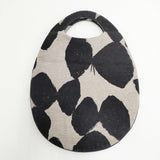 mina perhonen egg bag エッグバッグ slow dance スローダンス ta9509 トートバッグ ベージュ ブラック レディース ミナペルホネン【中古】5-1016T◎