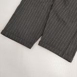 RaPPELER ストライプ イージー サルエルパンツ グレー レディース ラプレ【中古】5-0830G∞