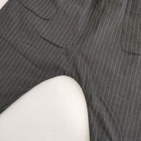 RaPPELER ストライプ イージー サルエルパンツ グレー レディース ラプレ【中古】5-0830G∞