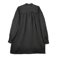 Omar Afridi バンドカラー ナイロン コート ブラック レディース オマールアフリディ【中古】5-0604M∞