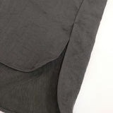 Omar Afridi バンドカラー ナイロン コート ブラック レディース オマールアフリディ【中古】5-0604M∞