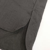 Omar Afridi バンドカラー ナイロン コート ブラック レディース オマールアフリディ【中古】5-0604M∞