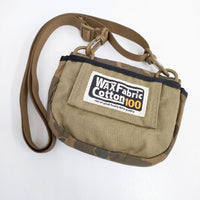 Mt RAINIER DESIGN カモフラ 迷彩 WALLET POUCH ウォレット ショルダーバッグ カーキ メンズ マウントレイニアデザイン【中古】5-0918G∞