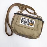 Mt RAINIER DESIGN カモフラ 迷彩 WALLET POUCH ウォレット ショルダーバッグ カーキ メンズ マウントレイニアデザイン【中古】5-0918G∞