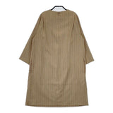 fig London ウール ストライプドレス ワンピース ベージュ レディース フィグロンドン【中古】5-0825T∞