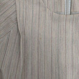 fig London ウール ストライプドレス ワンピース ベージュ レディース フィグロンドン【中古】5-0825T∞