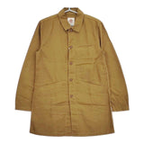 Nasngwam 未使用品 LOW RIDE COAT 定価21800円 J1506005 リネンコットン コート アンティークゴールド レディース ナスングワム【中古】5-0604M∞