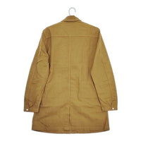 Nasngwam 未使用品 LOW RIDE COAT 定価21800円 J1506005 リネンコットン コート アンティークゴールド レディース ナスングワム【中古】5-0604M∞