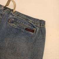 Gramicci GLP-14S007 DENIM TAPERED PANTS ストレッチ デニムパンツ ブルー レディース グラミチ【中古】5-0830G∞