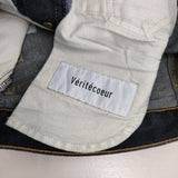 veritecoeur VC-2088 コットン ジーンズ サイズ1 デニムパンツ ネイビー レディース ヴェリテクール【中古】5-0830G∞
