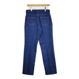 SERGE de bleu センタープレス ジーンズ STAPLE DRY SKY BLUE デニムパンツ ブルー レディース サージ【中古】5-0830G∞