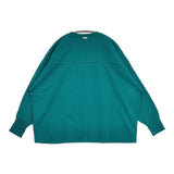 MICA & DEAL プリントロゴプルオーバー 定価17600円 0123109009 スウェット グリーン レディース マイカ＆ディール【中古】5-0830M∞