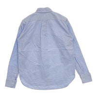ZUCCa dayz ボタンダウンシャツ zu43fj862 長袖シャツ ブルー レディース ズッカ【中古】5-0830M∞